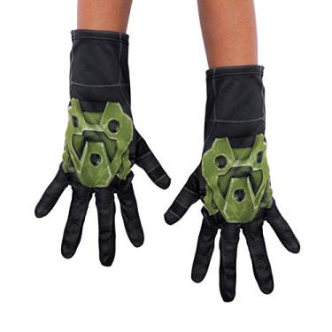 Imagem de Halo Infinite Master Chief Gloves, Kids Costume Accessories, Child Size Video Game Inspired Cloth Hand Coverings