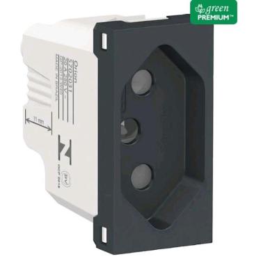Imagem de Schneider Orion Modulo Tomada 2P+T 20A Grafite S70203194
