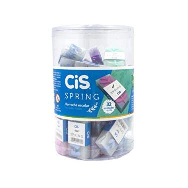 Imagem de Borracha Escolar, CIS, SPRING 58.8000, Multicor