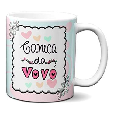 Imagem de Caneca Da Vovó Presente Fofo Feliz Dia Dos Avós (Branca)