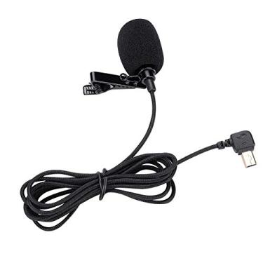 Imagem de Microfone de encaixe, microfone de lapela omnidirecional portátil de 1,5 m, microfone de pressão, para-brisa, plugue e uso, para câmera de ação SJCAM SJ6 SJ7 SJ360