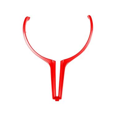 Imagem de FINMOKAL Acabamento Interno Da Tampa Do Volante Abs Para BMW M2 F87 M3 F80 M4 F82 X5M X6M Vermelho