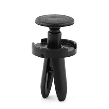 Imagem de 20 peças guarnição porta do carro tipo empurrar painel de acabamento porta clipes de nylon retentor prendedor para 6504521