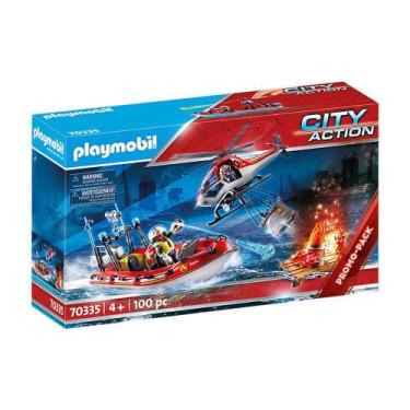Imagem de Playmobil - Missão De Resgate Bombeiros - Sunny Brinquedos
