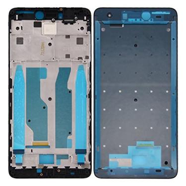 Imagem de HUANGYUNCHAO Acessórios telefônicos Para Xiaomi Redmi Note 4x Local frontal LCD moldura Substituição do telefone celular