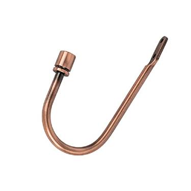 Imagem de Cortina moderna em forma de U ganchos de metal prendedores de cortina para quarto retrô, b, 1 peça