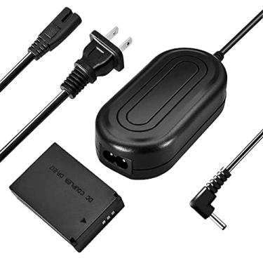 Imagem de TKDY Kit adaptador de fonte de alimentação AC DC e bateria fictícia LP-E12, adequado para câmeras digitais Canon EOS M200, M50, M50 Mark II, M100, M M2 M10, Kiss M, Kiss M2.