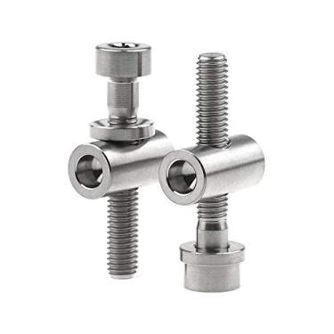 Imagem de Wanyifa Arruela de porca de parafuso Titanium Ti M5 x 30 mm para parafusos de ciclismo Thomson selim