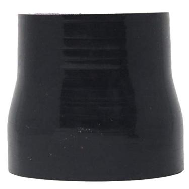 Imagem de Mangote em Silicone Redutor Reto 3" (76mm) para 2,5" (63mm) * 76mm - Epman - Preto