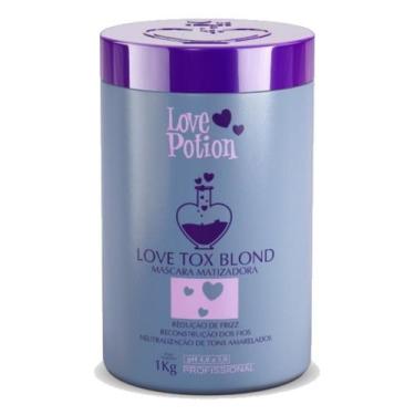 Imagem de Botox Redutor De Volume Love Tox Blond Brunette 1Kg Para Cabelos Loiro