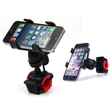 Imagem de Tomate Suporte Celular especial redinha de silicone segurança extra para smartphones (vermelha) para bicicleta e motocicleta