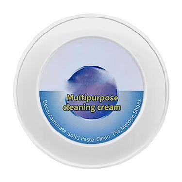Imagem de Creme Limpa Sapatos Branco | 150g Condicionador para Manchas para Móveis Tênis | Solução eficaz limpeza calçados para uso doméstico, calçados e móveis Adapero
