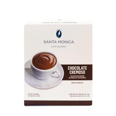 Imagem de Café Santa Monica Chocolate Europeu Monodose Cafe Santa Monica Com 20 Unidades