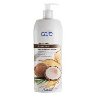 Imagem de Loção Hidratante Corporal Óleo de Coco Avon Care Pele Seca a Extrasseca 750ml