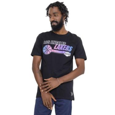 Imagem de Camiseta Nba Energy On Court Los Angeles Lakers Preta