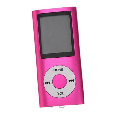 Imagem de Homoyoyo 3 Pecas leitor de música portátil CD players portáteis leitor de mp3 CD USB mp3 mini leitor de mp3 reprodutor digital reprodutor de música número vídeo gravador jogador aluna rosa