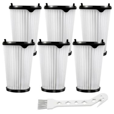 Imagem de Filtros de vácuo VAF-1 compatível com aspirador de pó Electrolux Ergorapido Stick EHVS2510AW VS3510AR Series Filter Hepa Attachment(Standard & Pet Version) Parte # EL65522 (pacote com 6)