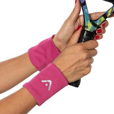 Imagem de Par Munhequeira de Pulso Fitness Rosa Alma Genius