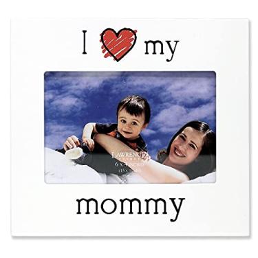 Imagem de Lawrence Frames 550064 Moldura "I Love My Mommy", 15 x 10 cm, branca