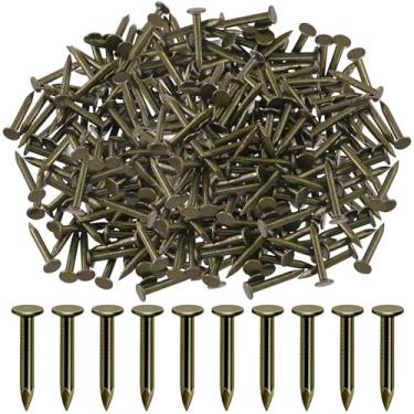 Imagem de Rustark 300 peças Pregos de feltro de telhado de aço de 30 mm de 30 mm, pregos de asfalto, pregos de ardósia, pregos de revestimento de cimento para reparo de telhado, telha de asfalto, paisagismo