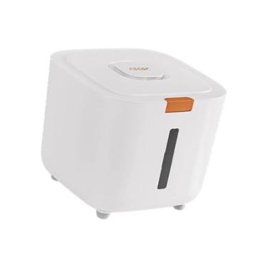 Imagem de Baoblaze Caixa de arroz para grãos, recipiente de arroz para animais de estimação, armazenamento de farinha, caixa de grãos para alimentos secos, nozes, 5KG
