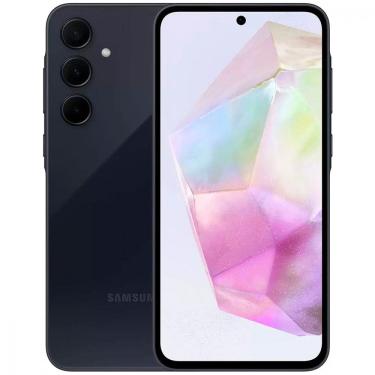 Imagem de Smartphone Samsung Galaxy A35 5G 6.6 FHD+ 120Hz 128GB Câmera Tripla 50MP Azul Escuro