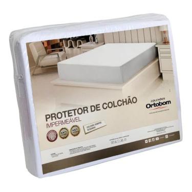 Imagem de Capa Protetora Impermeável Antialérgico Colchão Box Solteiro
