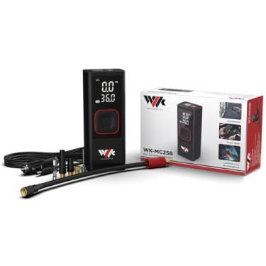 Imagem de Mini Compressor De Ar Calibrador Portátil 150 Psi Carro Moto