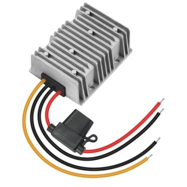 Imagem de MZHOU Conversor regulador DC 9-32V para 12V 20A 240W MAX DC, regulador DC 12V/24V Step-Down para 12V DC com fusível e terminais à prova d'água, conversor de energia transformador Buck Converter.