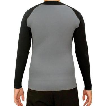 Imagem de Jaqueta De Neoprene 1.5mm Zíper Surf Jet-ski Pesca Náutica - Preto - G (55KG ATÉ 110KG)-Unissex