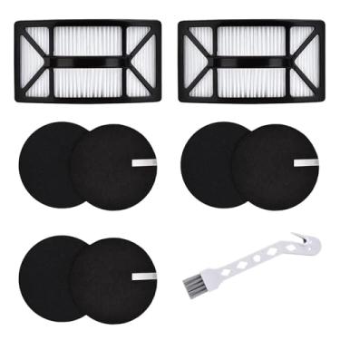 Imagem de MZY LLC Filtro de substituição para aspirador Bissell, filtro para aspirador Bissell CleanView 2486, 2487, 2488, 2490, 2492, PowerClean 2494, compare com a peça # 1608225, 1604130, 1601972, 2 HEPA +6