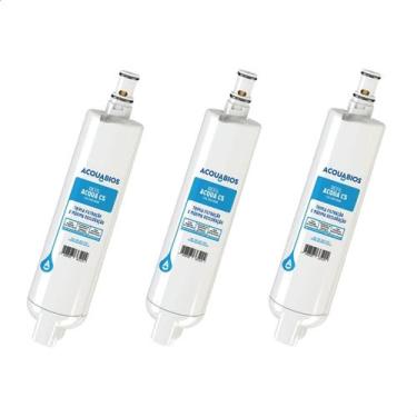 Imagem de Kit 3 Refil Filtro Compativel Purificador Consul CPC30 CPC35 - Acquabi