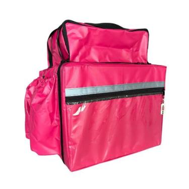 Imagem de Capa Mochila Bag Motoboy Delivery 45L Impermeável /SEM ISOPOR - Mazza,