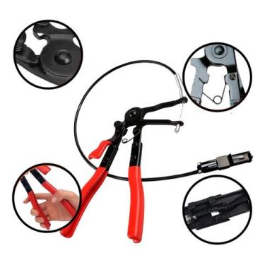 Imagem de Alicate Para Abraçadeira Elástica Radiador Com Cabo De Aço - Performan