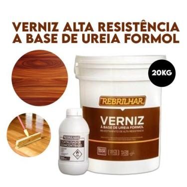 Imagem de Verniz Rebrilhar Alto Tráfego Brilhante 20kg Sinteco Madeira