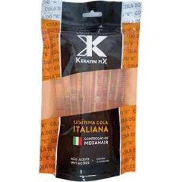 Imagem de Cola de Queratina K Bastão Para Mega Hair Pacote C/10und - Keratin Fix