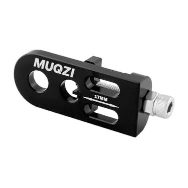 Imagem de Aymzbd Tensor de Corrente de Bicicleta, Protetor de Corrente para Bicicletas de Velocidade única, Ajuste Universal, Fixador de Corrente de Alumínio para Bici, Preto