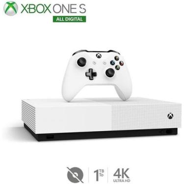 Imagem de Console Microsoft Xbox One S 1tb All Digital 4k Cor Branco Xbox One