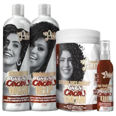 Imagem de Kit Shampoo + Condicionador + Creme De Pentear + Óleo Finalizador Soul