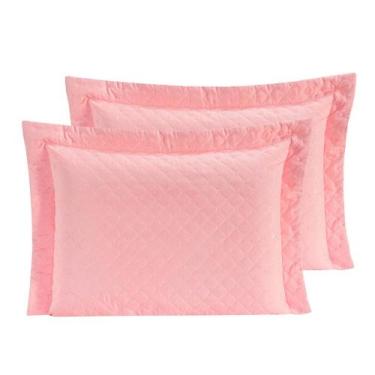 Imagem de Kit 4 Portas Travesseiro Com Aba 70cmx50cm Matelasse - Rafaloro Enxova