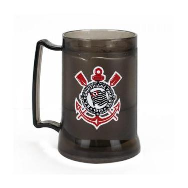 Imagem de Caneca Gel Isolante Térmico 400Ml - Corinthians - Mileno