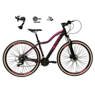 Imagem de Bicicleta Feminina 29 Ksw Mwza Câmbio Traseiro Shimano Alívio e Altus 