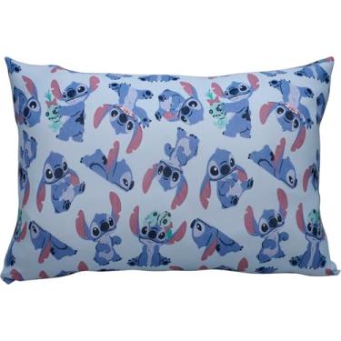 Imagem de Fronha Estampada 1 Peça Portallar Disney Marvel Stitch E Xepa