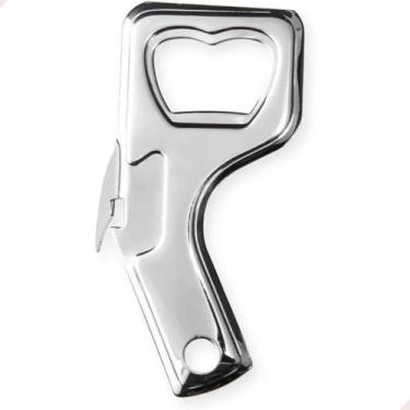 Imagem de Abridor Multiuso Garrafa Lata Combinado Inox Manual - Vidal
