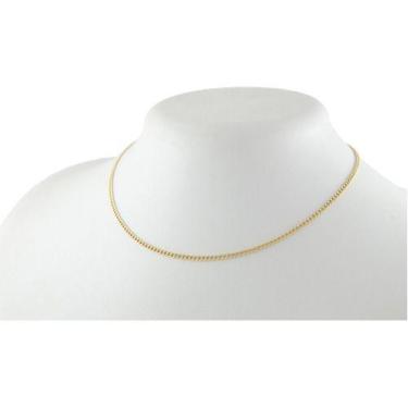 Imagem de Colar Masculino Ouro 18k 750 Grumet 2.2 60 Cm Certificado - JOIE JOIAS