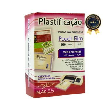 Imagem de Polaseal A4 220x307 -   50 folhas - Plástico para plastificação Pouch 