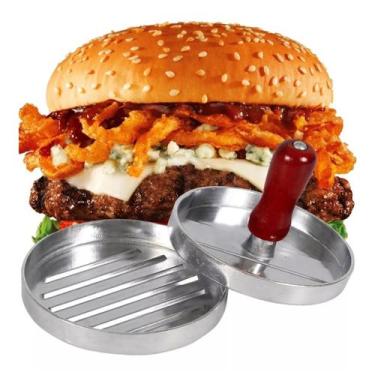 Imagem de Modelador De Hamburguer Molde Artesanal Prensador Manual - TopChef