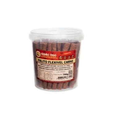Imagem de Osso Palito Flexível - Kidelici Osso - Sabor Carne - 700g
