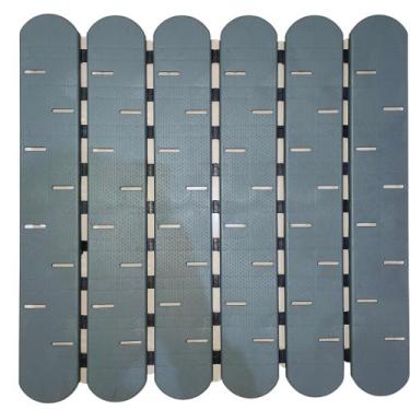 Imagem de Tapete Antiderrapante Para Box Banheiro com 108 Ventosa Piso Estrado -