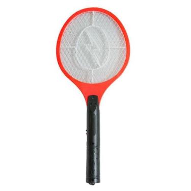 Imagem de Raquete Mata Mosquito Alfacell Recarregável AL10010 Vermelha